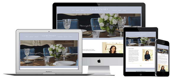 Laura Passey Website Design