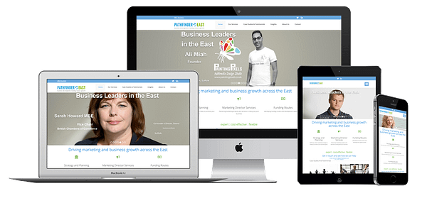 Path Finder East Website Design